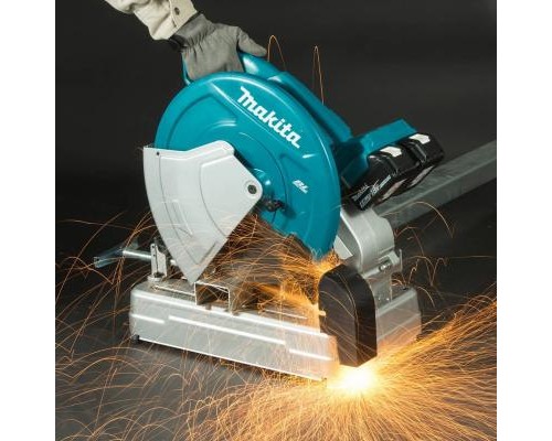 Торцювальна пила Makita отличима LXT, 355мм (без АКБ и БП) (DLW140Z)