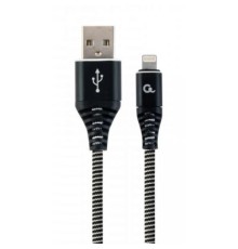 Дата кабель USB 2.0 AM to Lightning 2.0m Cablexpert (CC-USB2B-AMLM-2M-BW)