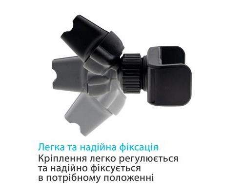 Універсальний автотримач Grand-X Mounting on the Deflector (MT-08)