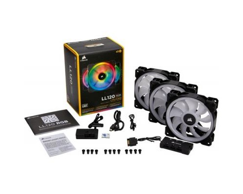 Кулер до корпусу Corsair LL120 RGB (3 Fan Pack) (CO-9050072-WW)
