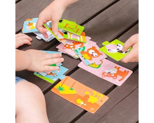 Пазл DoDo Звірята та їх Домівки (300117)