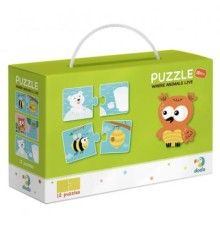 Пазл DoDo Звірята та їх Домівки (300117)