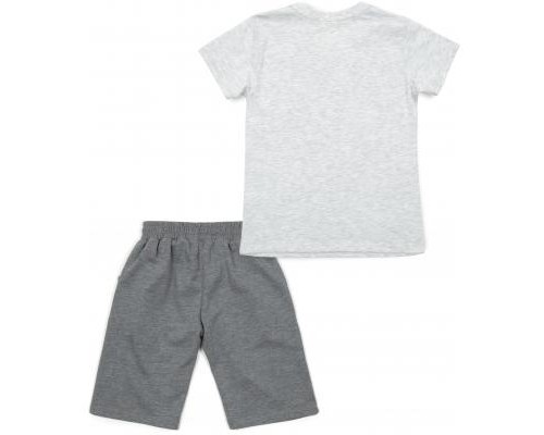 Футболка дитяча Breeze з шортами (15397-134B-gray)