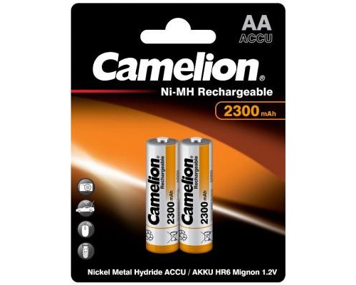 Акумулятор Camelion AA 2300mAh Ni-MH * 2 R6-2BL (NH-AA2300BP2) 