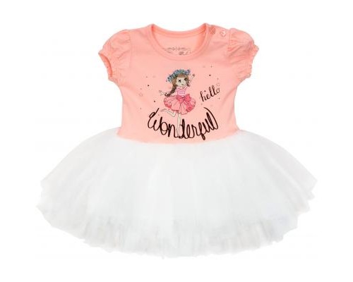 Плаття дитяче Breeze з фатіновой спідницею (15764-80G-peach)