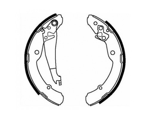 Гальмівні колодки Bosch 0 986 487 791