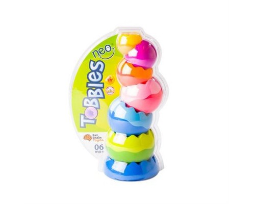 Розвиваюча іграшка Fat Brain Toys Пірамідка-балансир Tobbles Neo (F070ML) Розвиваюча іграшка Fat Brain Toys Пірамідка-балансир Tobbles Neo (F070ML)