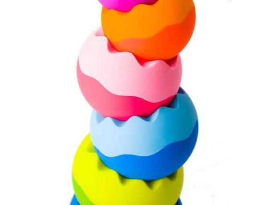 Розвиваюча іграшка Fat Brain Toys Пірамідка-балансир Tobbles Neo (F070ML) Розвиваюча іграшка Fat Brain Toys Пірамідка-балансир Tobbles Neo (F070ML)