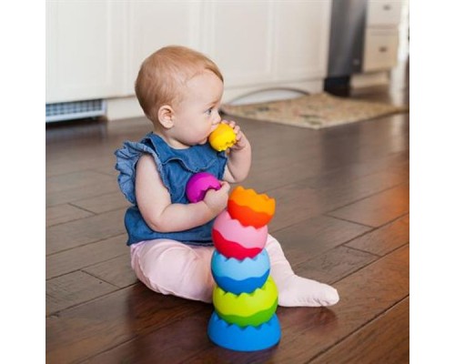 Розвиваюча іграшка Fat Brain Toys Пірамідка-балансир Tobbles Neo (F070ML) Розвиваюча іграшка Fat Brain Toys Пірамідка-балансир Tobbles Neo (F070ML)