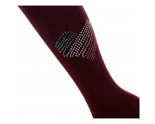 Колготки дитячі BNM з серцем з страз (M0C0302-2032-13G-red)