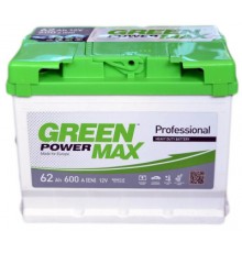 Акумулятор автомобільний GREEN POWER MAX 62Аh (000022380)