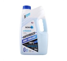 Антифриз NOWAX BLUE G11 5кг (NX05002) 