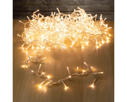 Гірлянда ColorWay LED 200 20м 8 функцій теплий колір 220V (CW-G-200L20V)