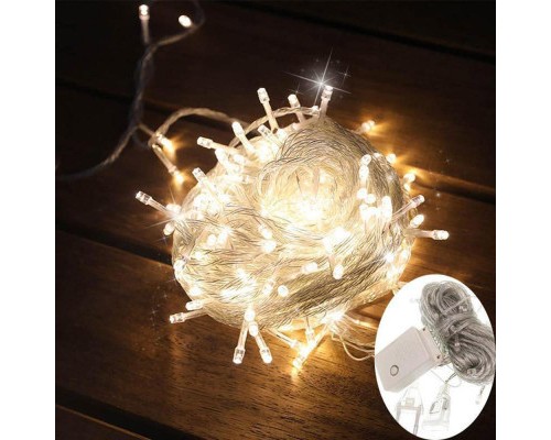 Гірлянда ColorWay LED 200 20м 8 функцій теплий колір 220V (CW-G-200L20V)