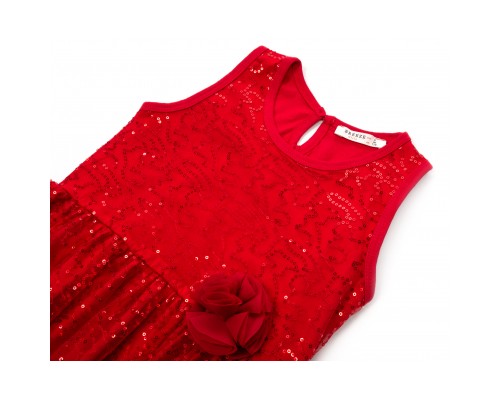Плаття дитяче Breeze святкове з паєтками (12740-128G-red)