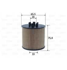 Фільтр масляний Valeo 586598