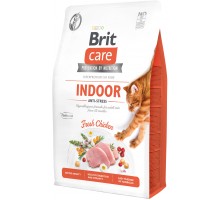 Сухий корм для кішок Brit Care Cat GF Indoor Anti-stress 2 кг (8595602540853)