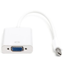 Перехідник mini DisplayPort (Thunderbolt) (M) to VGA (F), 0.15m PowerPlant (CA911899)