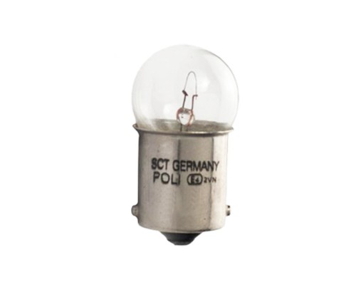 Автолампа SCT-GERMANY R10W Long Life 12V 10W (202044)