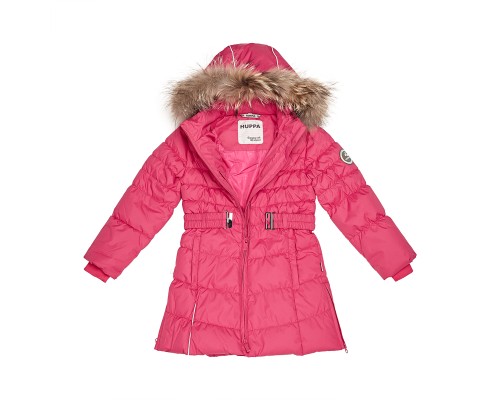 Пальто дитяче Huppa YASMINE 12020055 фуксія 116 (4741468913919)