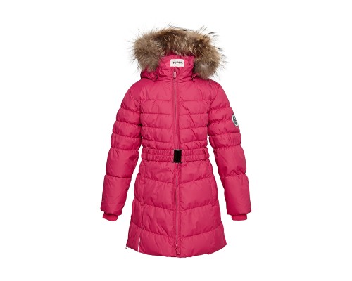 Пальто дитяче Huppa YASMINE 12020055 фуксія 116 (4741468913919)
