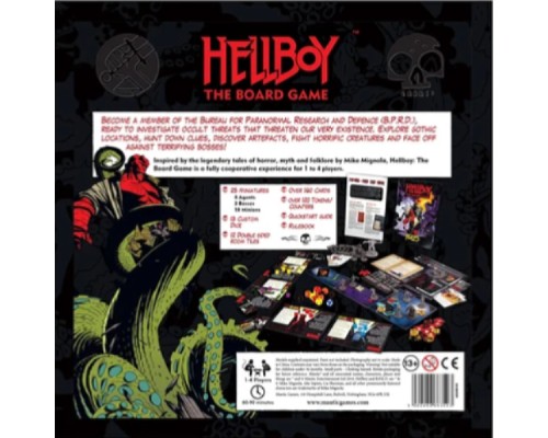Настільна гра 18+ Mantic Games Hellboy: The Board Game (Геллбой), англійська (5060469663593)