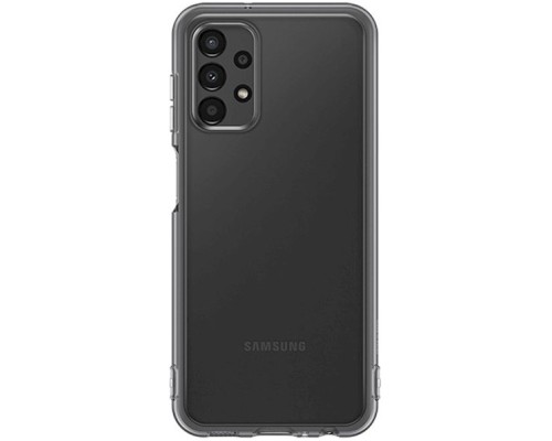 Чохол до мобільного телефона Samsung Soft Clear Cover Galaxy A13 (A135) Black (EF-QA135TBEGRU)