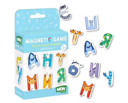 Настільна гра DoDo Магнітні літери. Українська (200211)