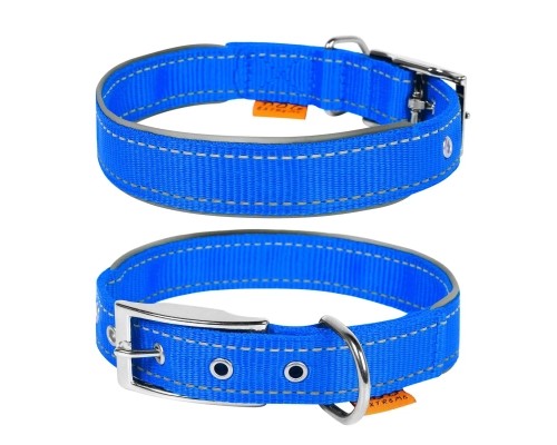 Нашийник для тварин Collar Dog Extremе 25 мм 38-48 см (блакитний) (67042)