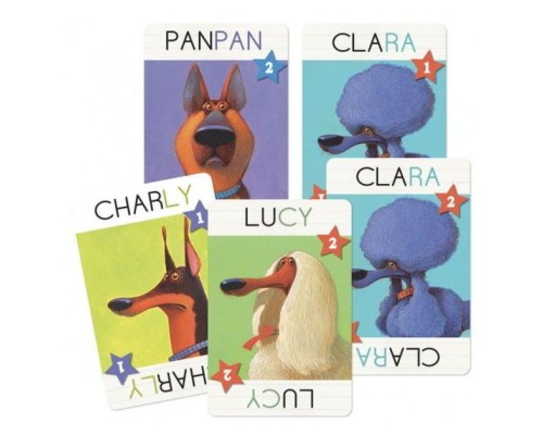 Настільна гра Djeco Найкращі собаки (Top Dogs) (DJ05099)