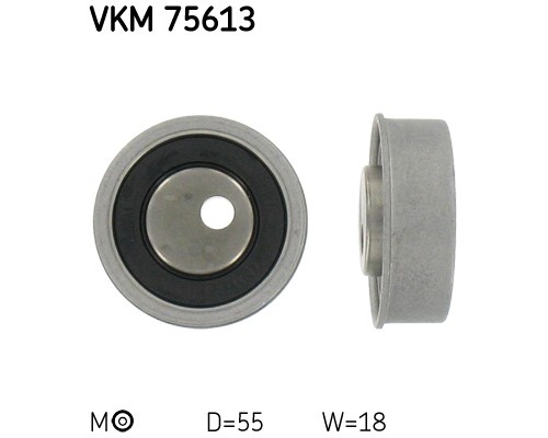 Ролик натягувача ременя SKF VKM 75613