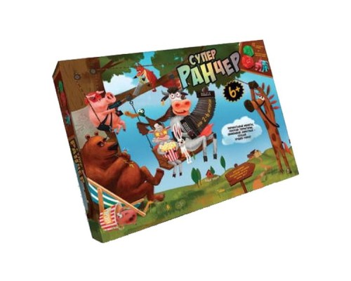 Настільна гра Danko Toys Супер Ранчер, російська (G-SR-01-01)
