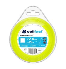 Жилка косильна Cellfast квадрат 2.4 x 15м (35-013)