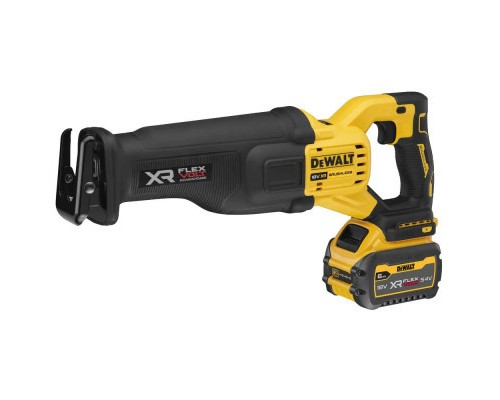 Шабельна пила DeWALT 18В XR Li-lon 6 Аг, 0 - 3000 ход/хв, кейс TSTAK (DCS386T1)