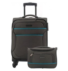 Валіза Travelite Story Anthracite S +сумка 12л (TL091141-04)