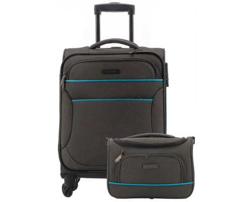 Валіза Travelite Story Anthracite S +сумка 12л (TL091141-04)