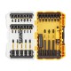 Набір біт DeWALT EXTREME FLEXTORQ, Phillips,Pozidriv,Torx, Slotted,Pz3, T25, 32 шт, кейс (DT70743T)