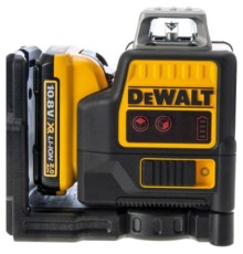 Лазерний нівелір DeWALT 10.8/12В XR Li-Ion, червоний промінь, 2Ah, кейс (DCE0811D1R)