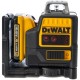 Лазерний нівелір DeWALT 10.8/12В XR Li-Ion, червоний промінь, 2Ah, кейс (DCE0811D1R)