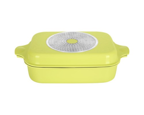 Жаровня Ringel Zitrone 34x24x13.5 см 6+3 л Жовта (RG-2108-34)