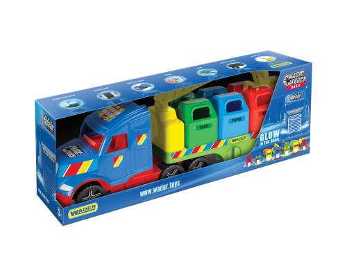 Спецтехніка Wader Magic Truck Basic сміттєвоз (36320)
