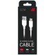 Дата кабель USB 2.0 AM to Type-C 1.0m Glow white 2E (2E-CCAC-WH_)
