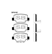 Гальмівні колодки HI-Q SP4142
