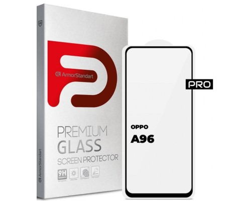 Скло захисне Armorstandart Pro OPPO A96 Black (ARM61037)