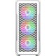 Корпус 2E Gaming Hexagon G338W, без БЖ, 2xUSB 3.0, 1xUSB Type-C, 1x120mm, 3x120mm ARGB, TG Side Panel, AT (2E-G338W)
