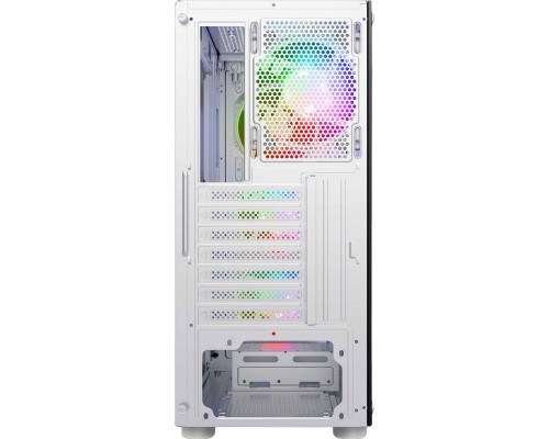 Корпус 2E Gaming Hexagon G338W, без БЖ, 2xUSB 3.0, 1xUSB Type-C, 1x120mm, 3x120mm ARGB, TG Side Panel, AT (2E-G338W)