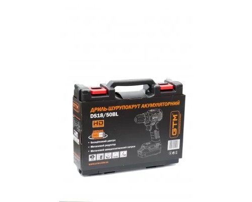 Шуруповерт GTM DS18/50BL