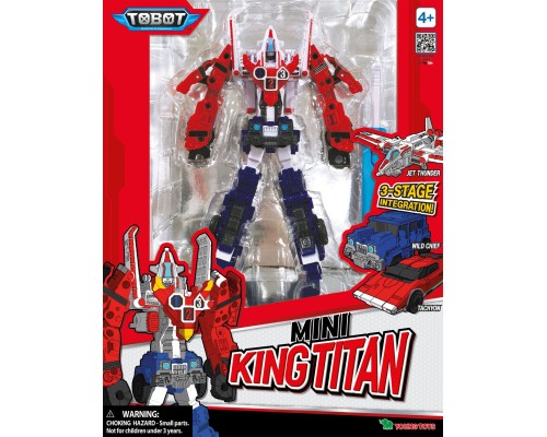 Трансформер Tobot Детективи Галактики С3 міні Кінг Титан (301144)