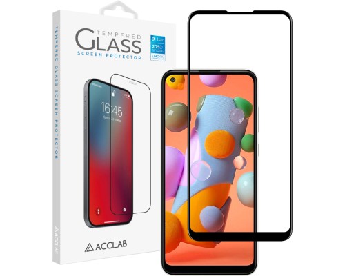 Скло захисне ACCLAB Full Glue Samsung A11/M11 (1283126508523)