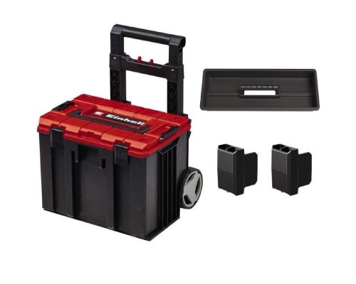 Ящик для інструментів Einhell E-Case L з колесами, до 120кг, колеса 15см (4540014)